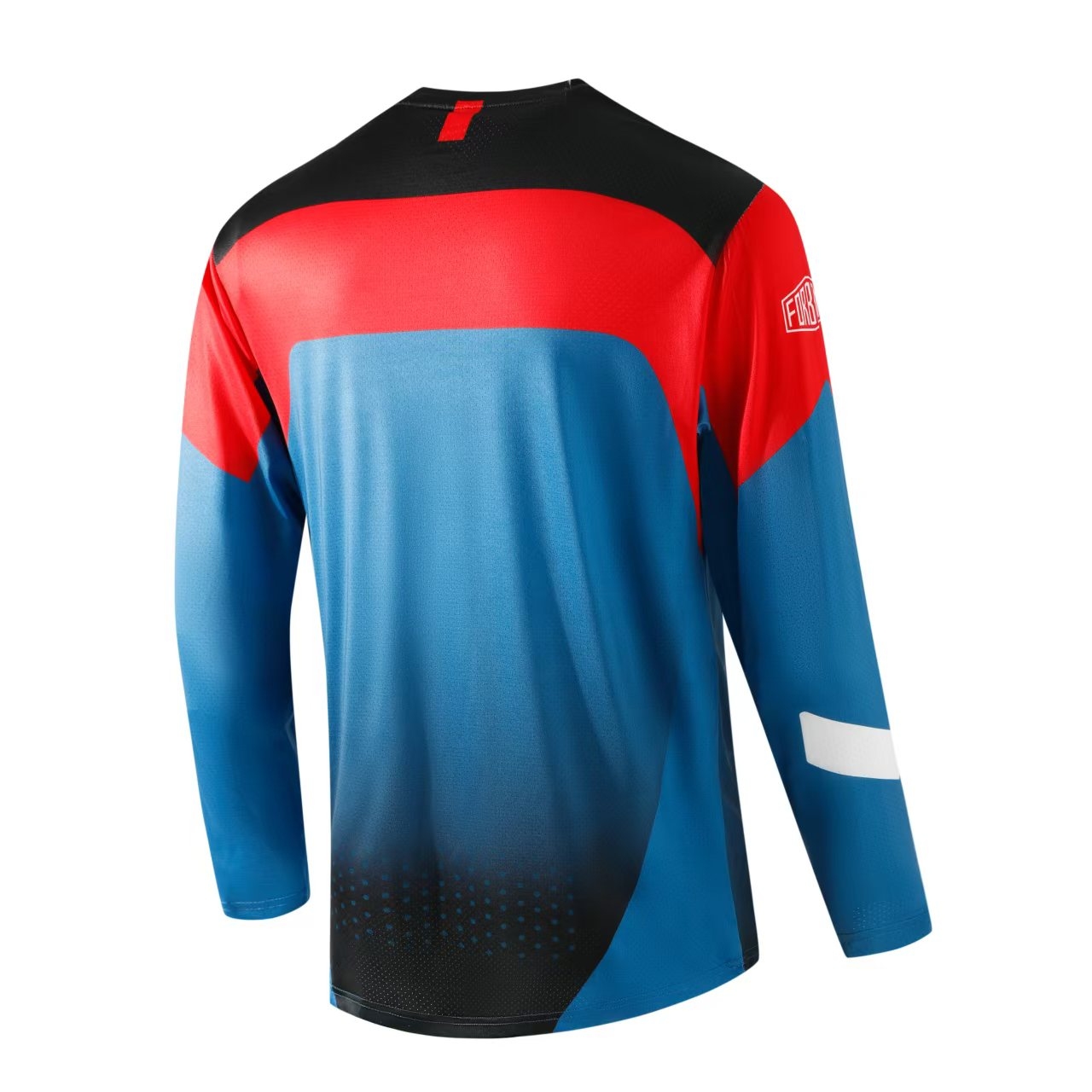 FORBEMK Men's Long Sleeve MTB Jersey, Breathable Quick Dry Off-Road Cycling Shirt2